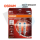 Osram auto sijalica Night Breaker Laser 12V H1 55W Duobox +150%
