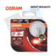 Sijalica H11 OSRAM Night Breaker Silver – Duo Box