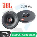 Auto Zvučnici JBL Club 622