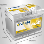 AGM VARTA Silver D+ 60ah/680A